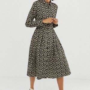 Midi shirt dress